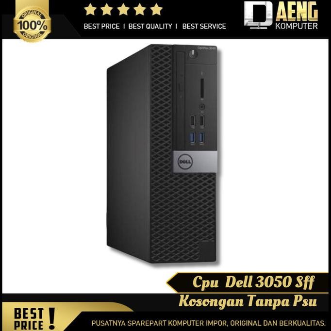 Cpu Pc Mini Dell Optiplex 3050 Sff Gen 6 Gen 7 Ddr4 Kosongan Tanpa Psu Co