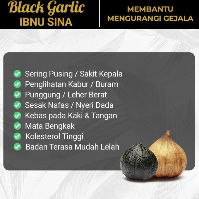 

(ORIGINAL) Black Garlic | Bawang Hitam Tunggal | Ibnu Sina | 200gr murah
