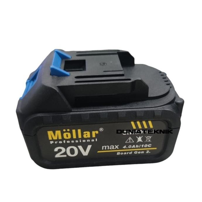Set Box Baterai + Charger Mollar CIW20500 murah