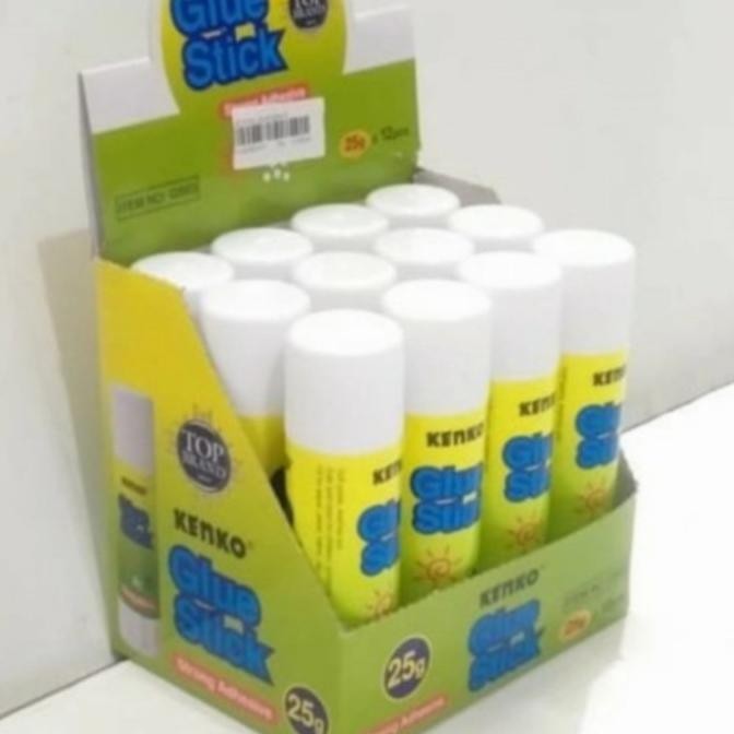 

Glue Stick Kenko / Lem Kertas 25 gr - 1 box isi 12 pcs murah