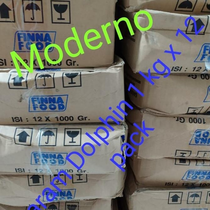 

Dolphin garam 1 Kg x 12 pack Kartonan murah