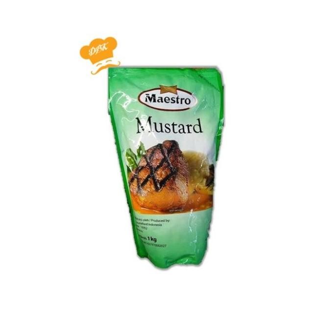 

MUSTARD maestro 1kg pouch sauce murah