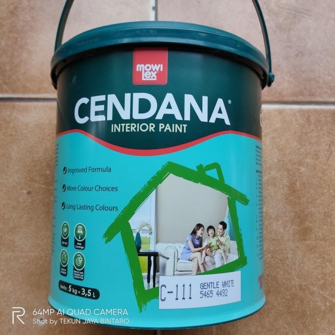 Cat Tembok Mowilex Cendana Gentle White 111 5 Kg murah