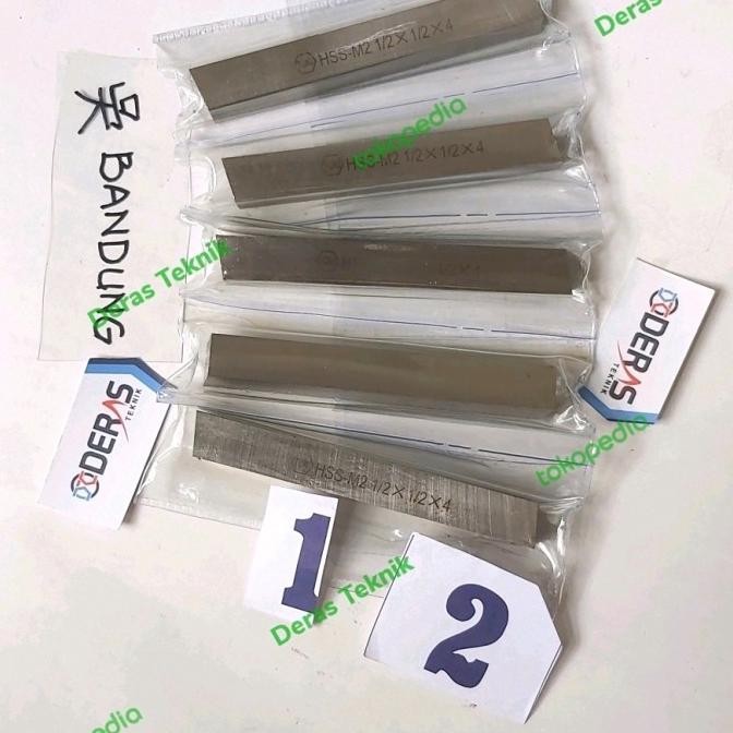 Pahat bubut 1/2 4 in HSS M2 TOKI penampang kotak murah