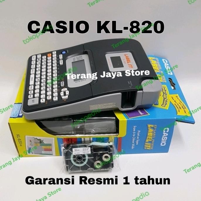 

Casio Label Printer KL-120 Label It KL 120 Printer Label Casio KL120 murah