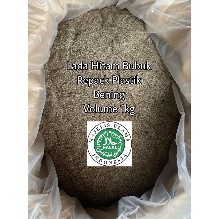 

Lada Hitam 1kg Merica bubuk Black Pepper murah