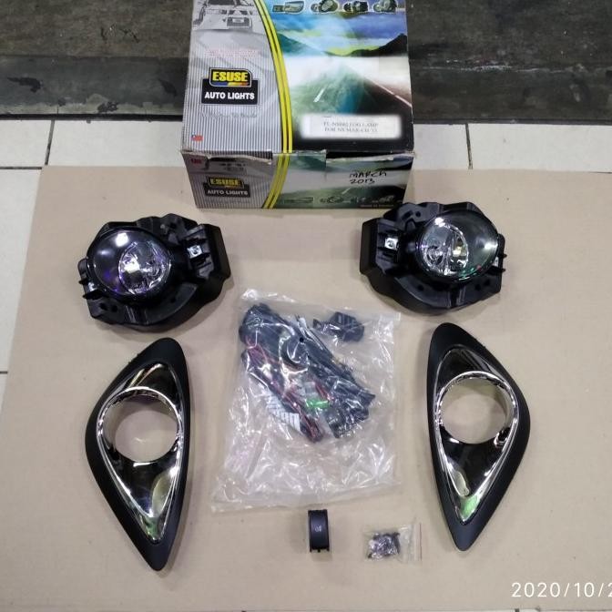 Foglamp Fog Lamp Nissan March 2013-2017 Esuse