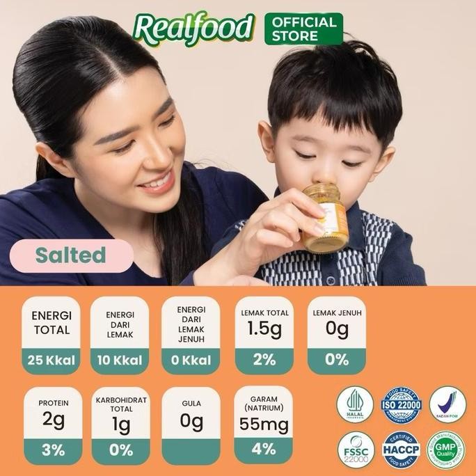 

Realfood Momiku Chicken Bone Broth Salted Dan Unsalted ISI 6 JAR DAN 12 JAR Terbuat Dari kaldu ayam murah