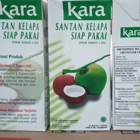 

kara santan 1liter murah