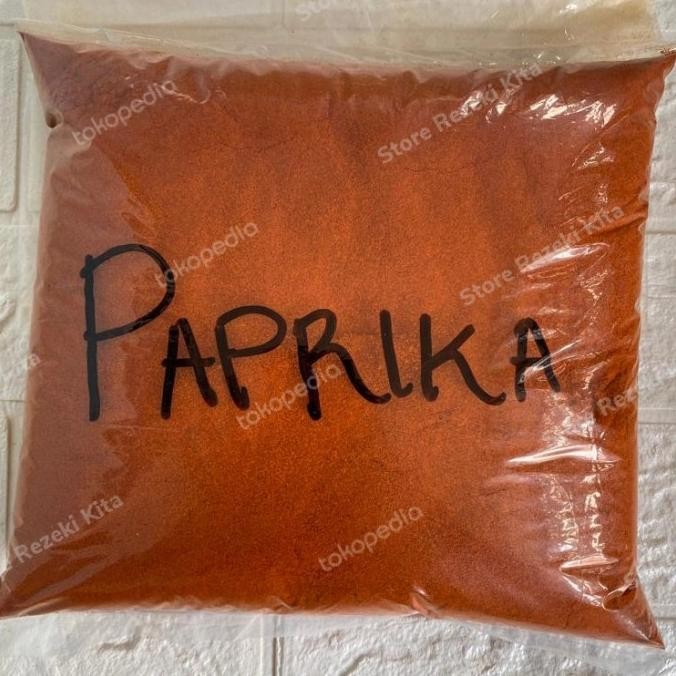 

Paprika Bubuk Murni 1 kg / Pure Bell Pepper Capcisum Anum 1000 Gram murah