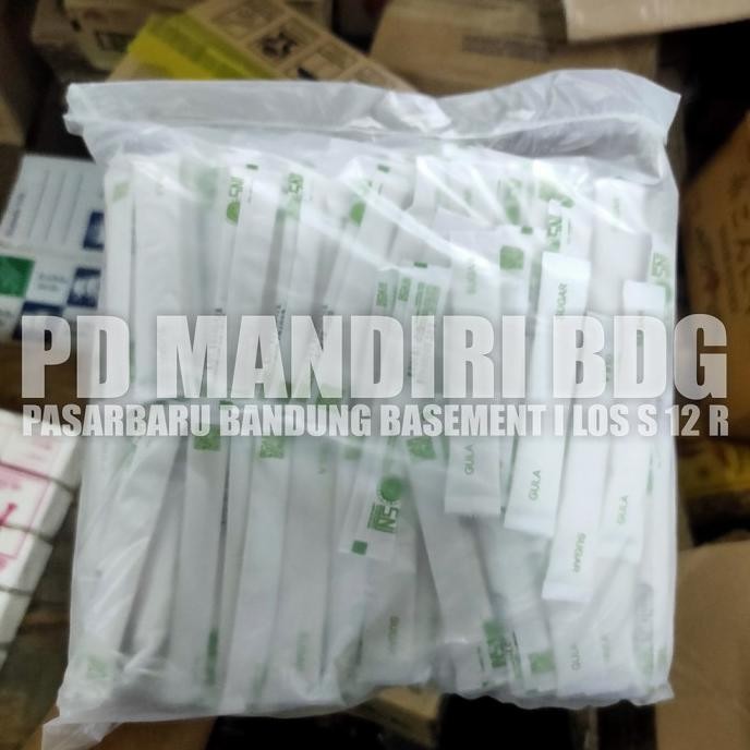 

GULA PUTIH STICK SACHET HOTEL CAFE RESTO 7 GR ISI 250 PCS murah