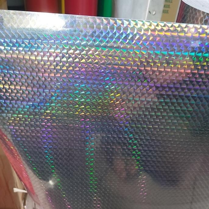 

Sticker Hologram Sisik Ikan 60x 100 cm murah
