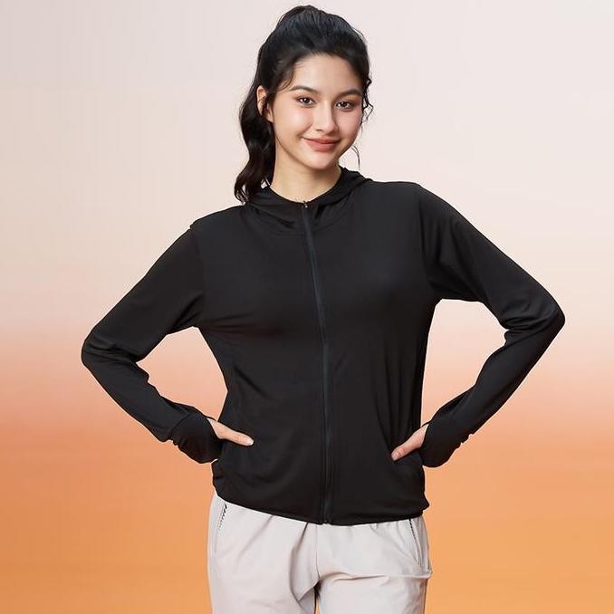 Sale Wizi Pelindung Matahari Wanita Pakaian Pelindung Matahari Berkerudung Tops Olahraga Outdoor  Mt