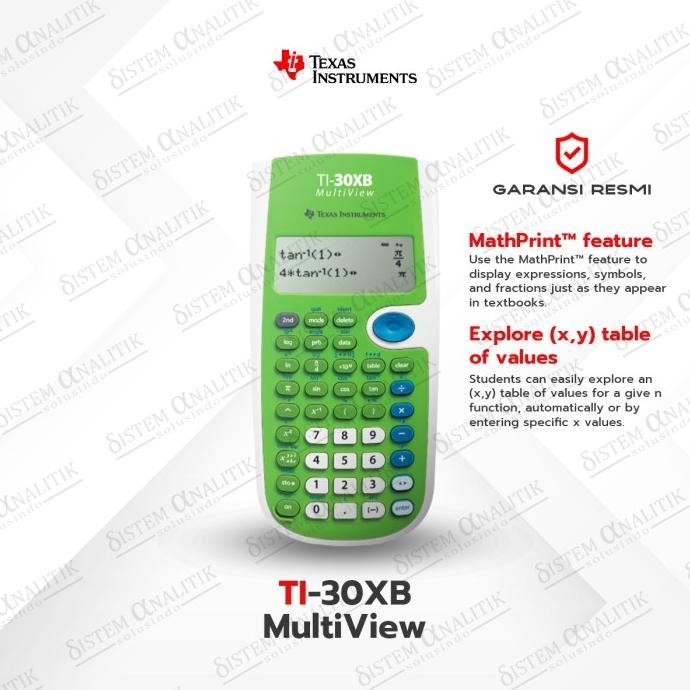 

Texas Instruments Ti-30 Xb Multi View Scientific Calculator