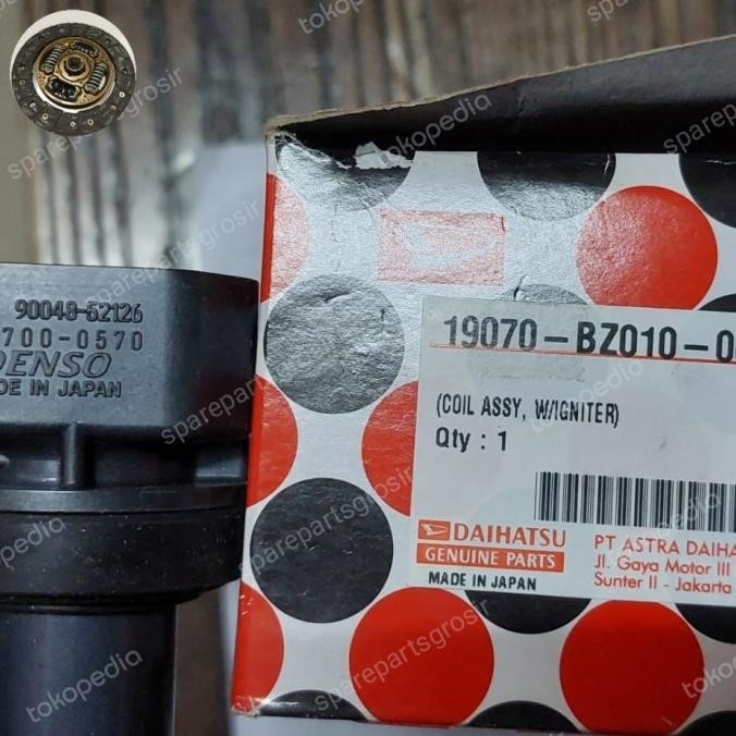 koil xenia 1000cc vvti daihatsu 19070 bz010 001 coil pengapian kuil