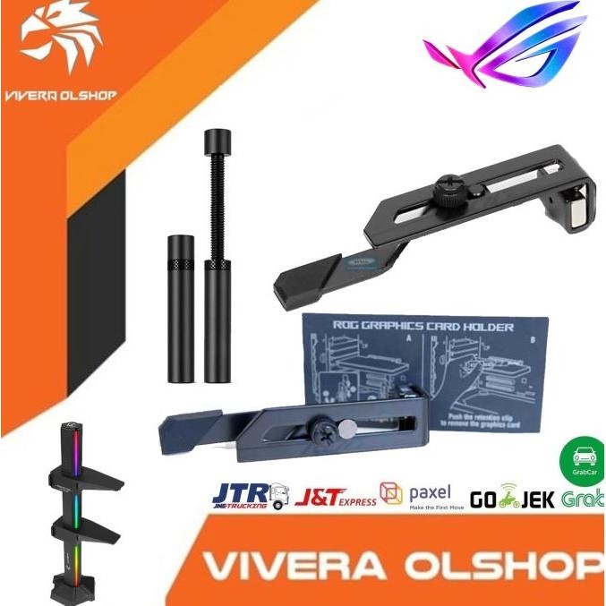 Holder Vga Card Gpu Stand Sag Bracket Penyangga Vga - Vga Holder Rog Co