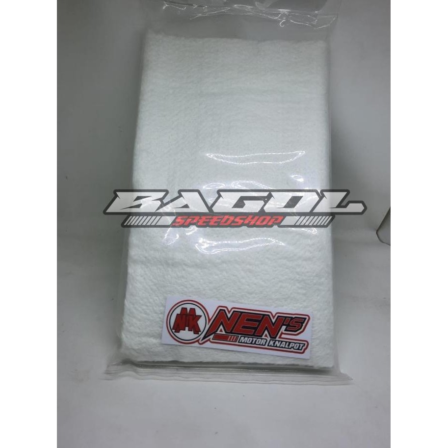 Glass Wool Gaspul Knalpot Racing 2 Tak Ninja Nens Ahau Cms Rr