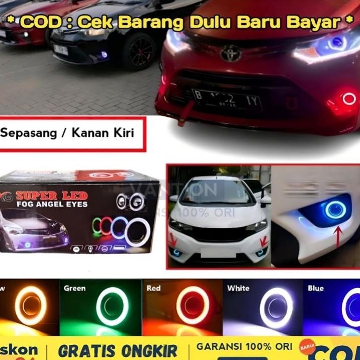 Lampu Led Bumper Biled Projie Foglamp Orot Abut Mobil All Nevanza Old Lama Agya Calya Vio Veloz Enia