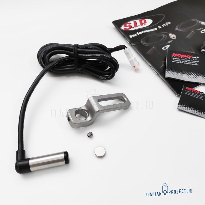Kabel Speed Sensor Magnet Speedo Sip Fork Upgrade Cakram Semua Vespa