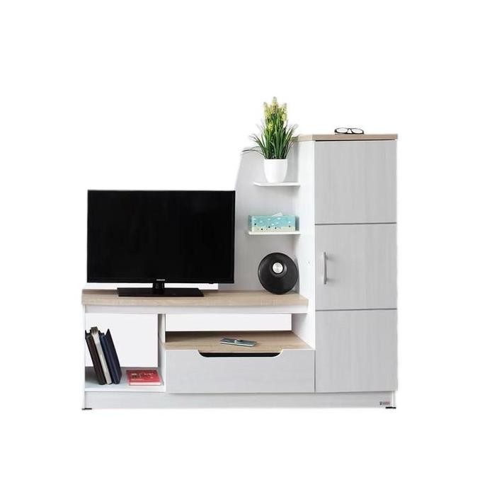Grosir Meja Tv / Rak Tv / Rak Bawah Tv Minimalis Aesthetic Ruang Tamu Lvr-130 Panel Furniture