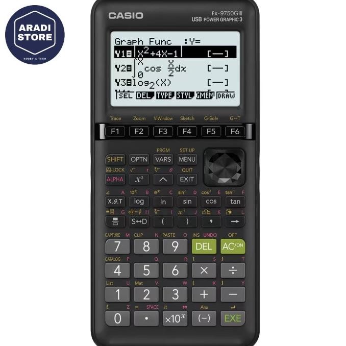 

NEW Casio FX 9750GIII Color Graphing Calculator