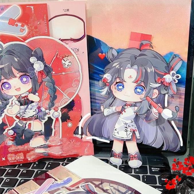 [Hadiah lebaran]Tidak perlu memotong Deco buku paper doll murah Mainan Jadul Bongkar Pasang 3D Maina
