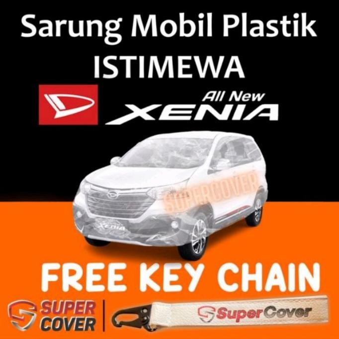 Cover Mobil Xenia Transparan Supercover Waterproof Hemat