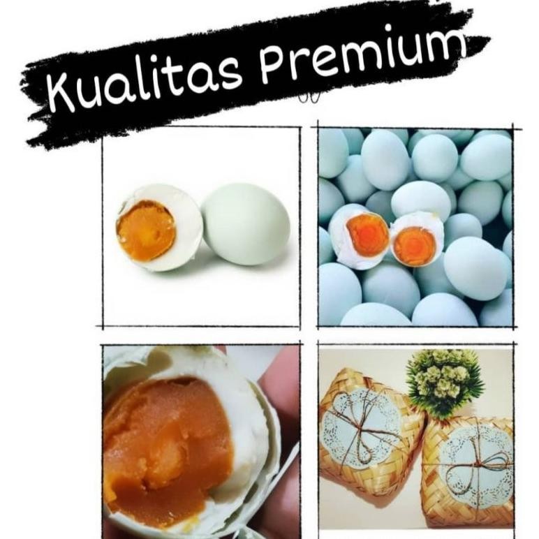 

Tw39 Telur Asin Biru Masir Khas Brebes Berminyak Gurih Enak Termurah