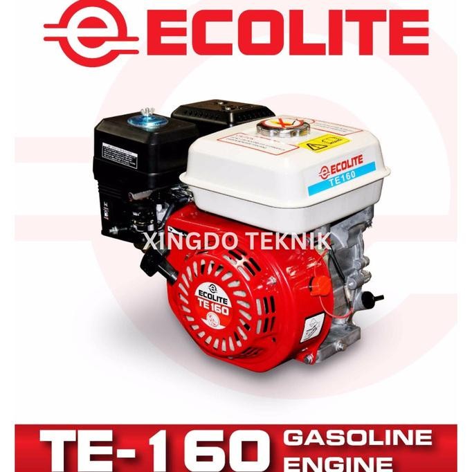 Mesin Penggerak Gasoline Bensin Engine 5.5Hp Ecolite Te160 Te 160 New Stok