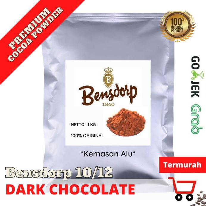 

Coklat bubuk BENSDORP 500 g / 1 Kg |PURE COCOA POWDER 100% ORI murah