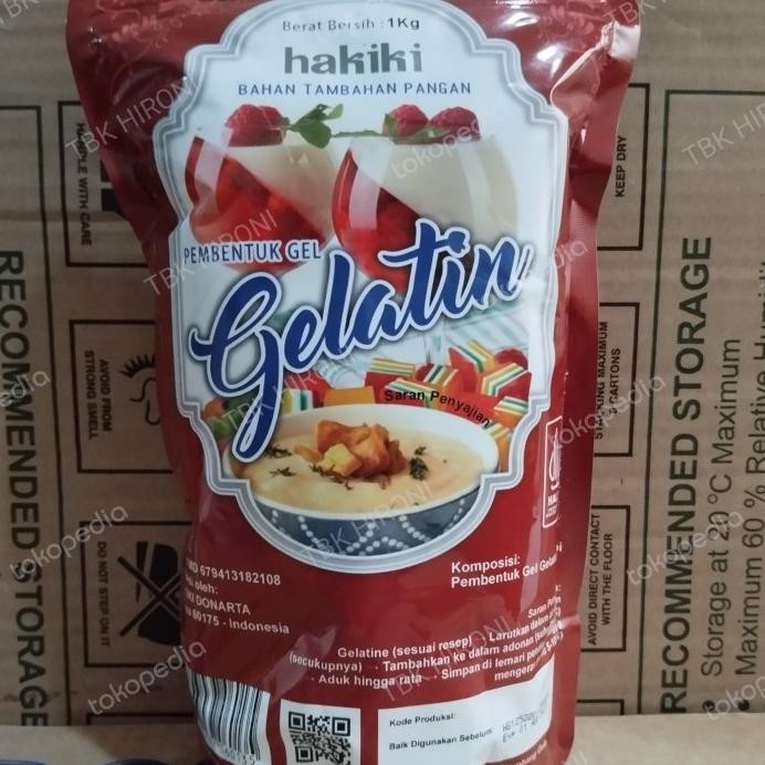 

Gelatin Bubuk Hakiki 1kg murah