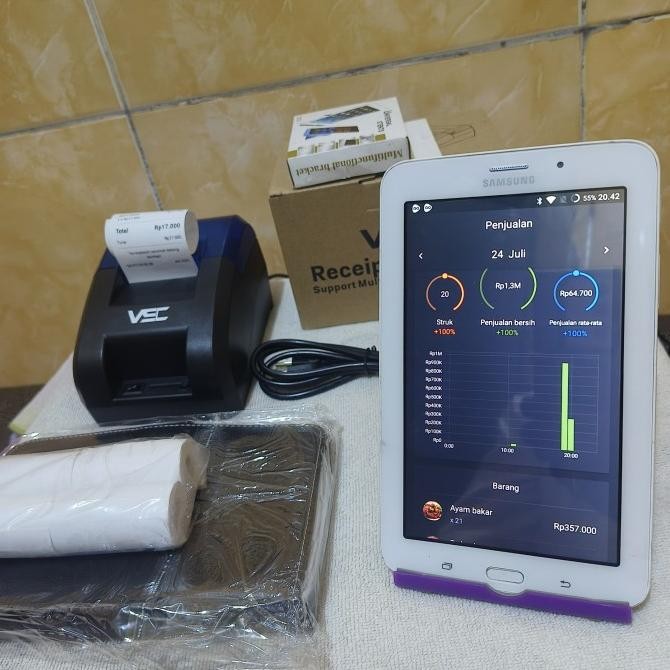 

Grosir Mesin Kasir Android Tabled Untuk Usha Umkm