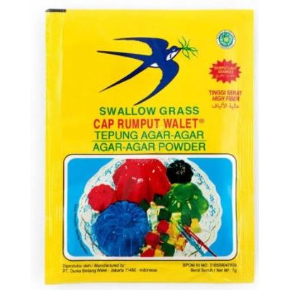 

Agar Swallow Putih [ 7 gram / 12 sacet / 1 Box ] murah
