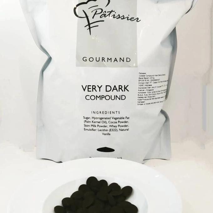 

Patissier Gourmand very dark chocolate compound murah