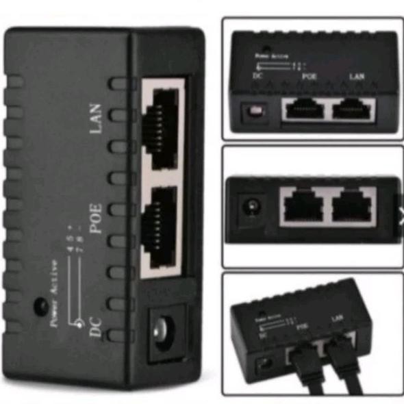 Poe Injector Poe Splitter Power Over Ethernet - Poe 1 Port