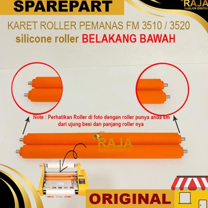 

Murah Roll Pemanas Mesin Laminating Fm 3510 / Fm 3520 | Silicone Roller Fm