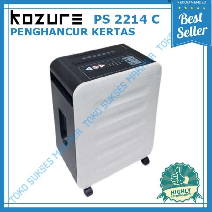 

Murah Paper Shredder Kozure Ps-2214 C / Mesin Penghancur Kertas Ps 2214 C