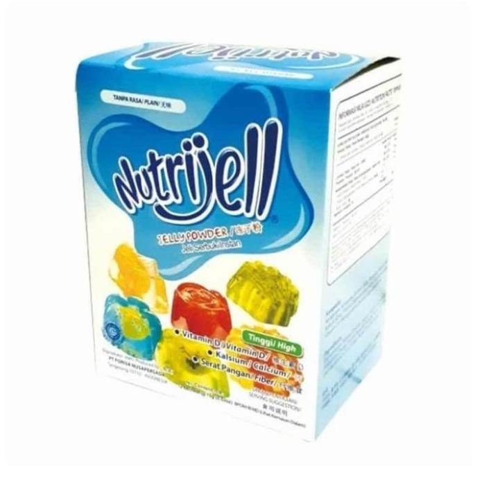 

Nutrijel Plain 1 box isi 12 saset murah