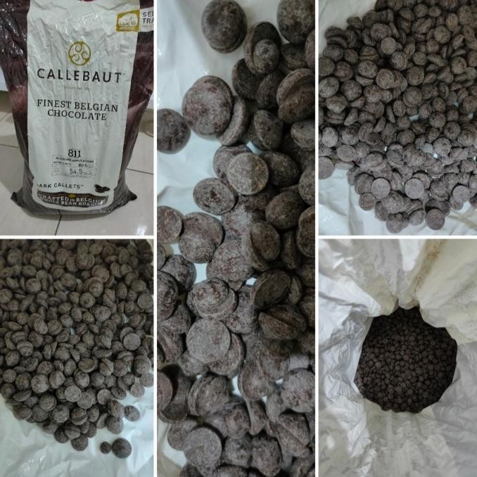 

CALLEBAUT 811 DARK CHOCOLATE 54.5 % 1 KG murah