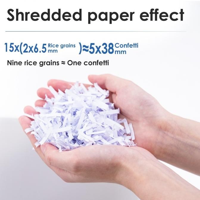 

Promo Deli Paper Shredder Penghancur Kertas 10 Lembar Cd Kartu 20 Ltr E9948
