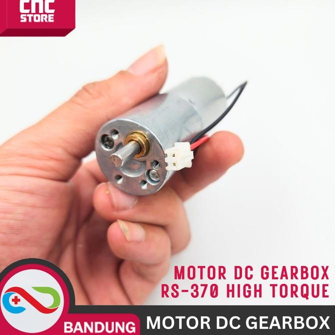 Gearbox Motor Dc Gear Box High Torque Zgb25B 370 370 Rs-370 Dinamo Dc Motor Speed Reduction New Stok