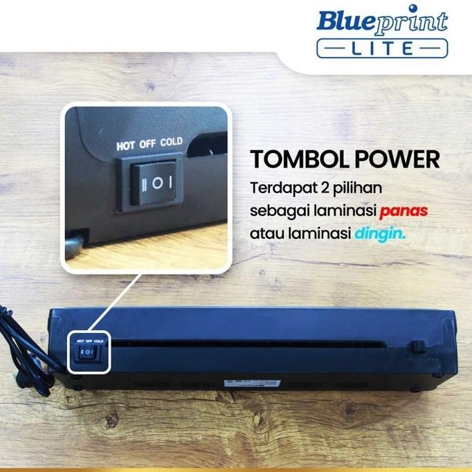 

Grosir Blueprint Mesin Laminating Machine Hot Cold A4 F4 Lm125A Laminating