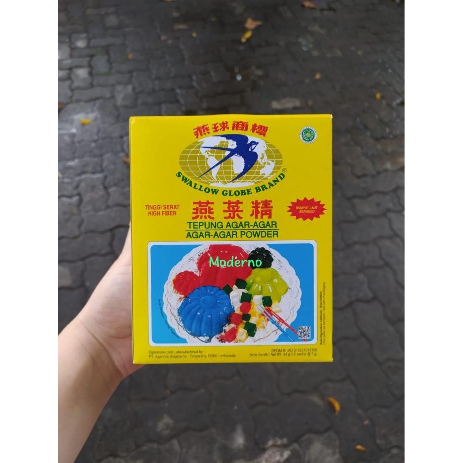 

Swallow agar powder plain isi 12 sachet murah