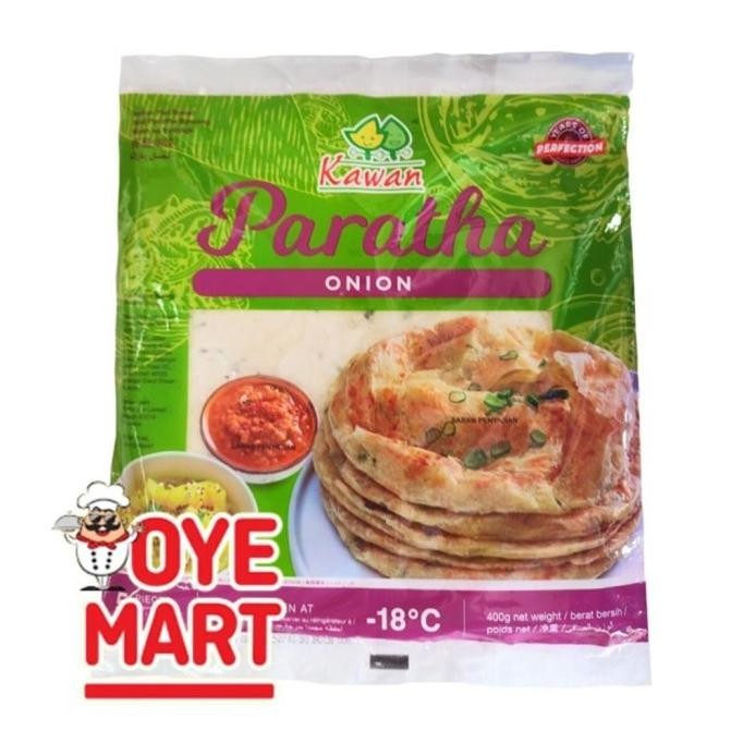 

KAWAN PARATHA ONION 400GR ISI 5 PCS / ROTI PARATHA BAWANG murah