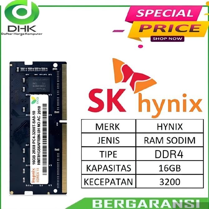 Ram Sodim Ddr4 16Gb Hynix 3200 Co