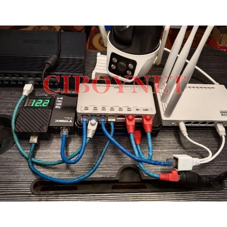 Switch Totolink S808 Modif Poe Input 9-48Volt/60Volt