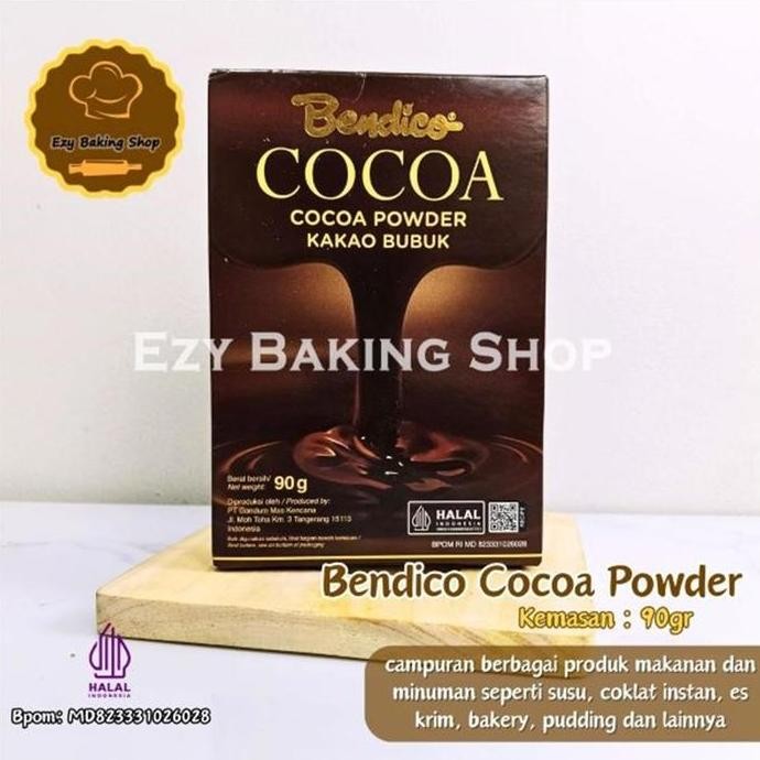 

Bendico Coklat 90gr - Coklat Bubuk Murni Cocoa Powder murah