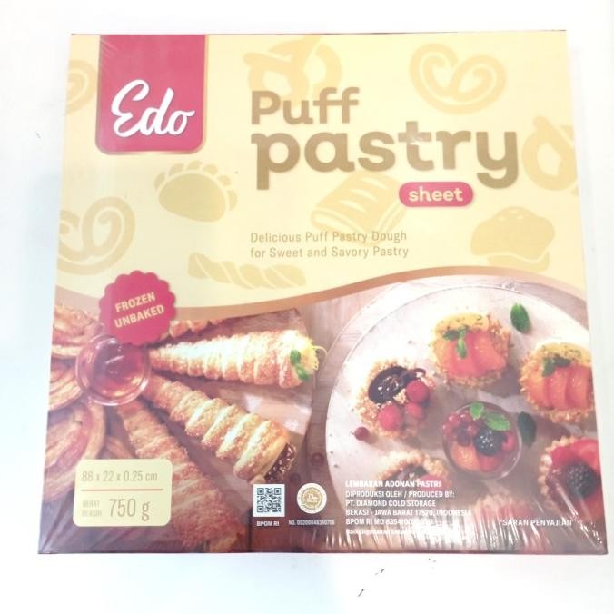 

Edo puff pastry 750gr murah