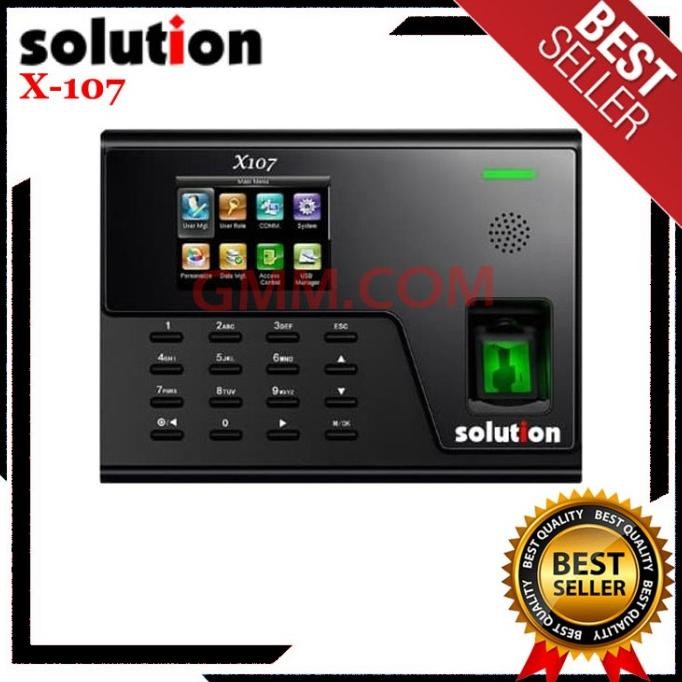 

Sale Fingerprint Solution X107 / Mesin Absensi Sidik Jari / Finger Print