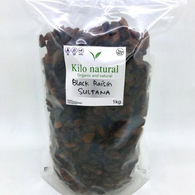

Black Raisin Sultana / Kismis Hitam Sultana 1KG murah